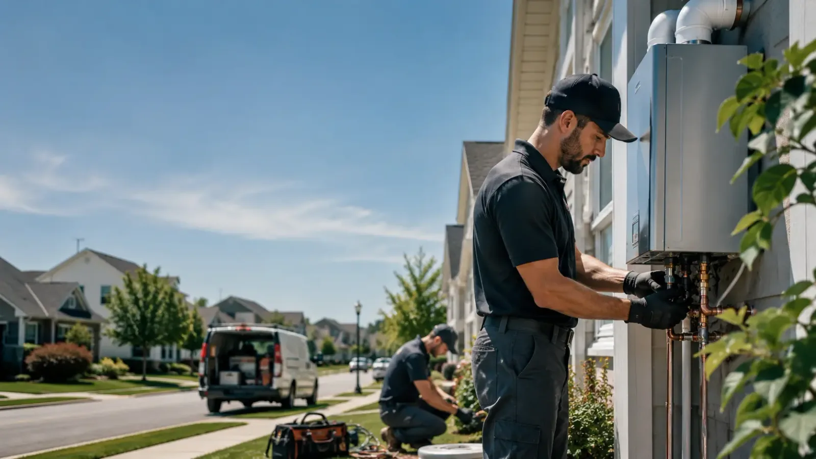 Tankless Water Heater Installation in Ross, ND
